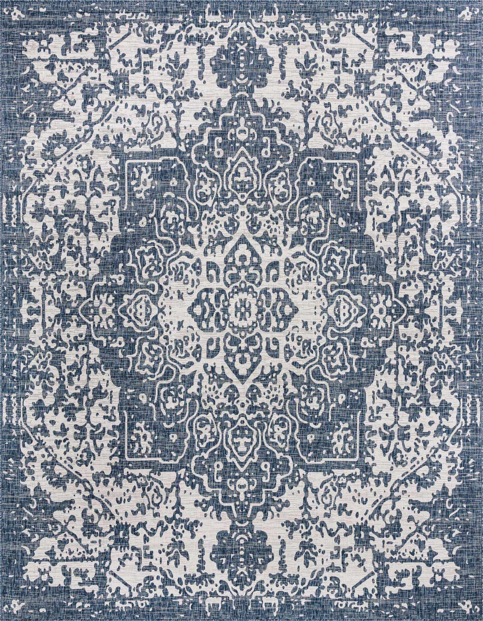 13' x 13' Easy-Clean Jill Zarin Dubai Indoor / Outdoor Square Rug