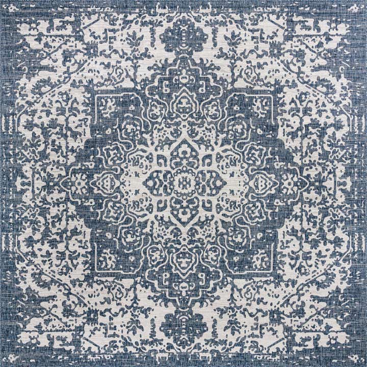 13' x 13' Easy-Clean Jill Zarin Dubai Indoor / Outdoor Square Rug