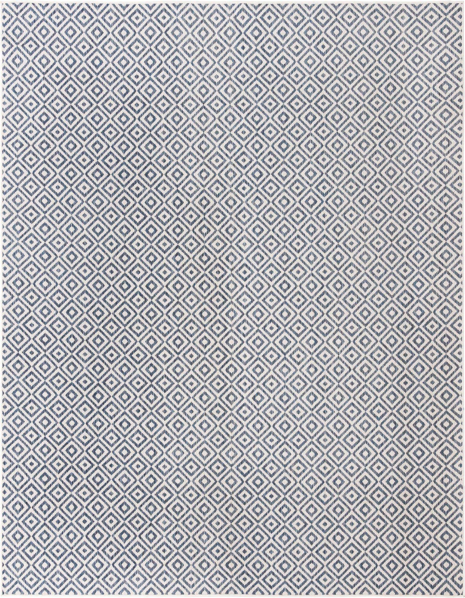 10' 8 x 10' 8 Easy-Clean Jill Zarin Costa Rica Indoor / Outdoor Square Rug