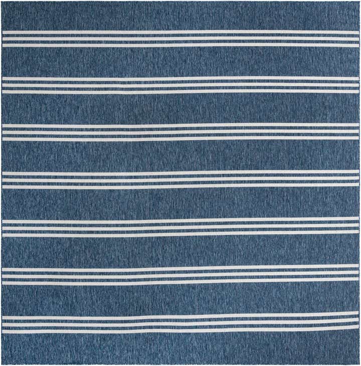 10' 8 x 10' 8 Easy-Clean Jill Zarin Anguilla Indoor / Outdoor Square Rug