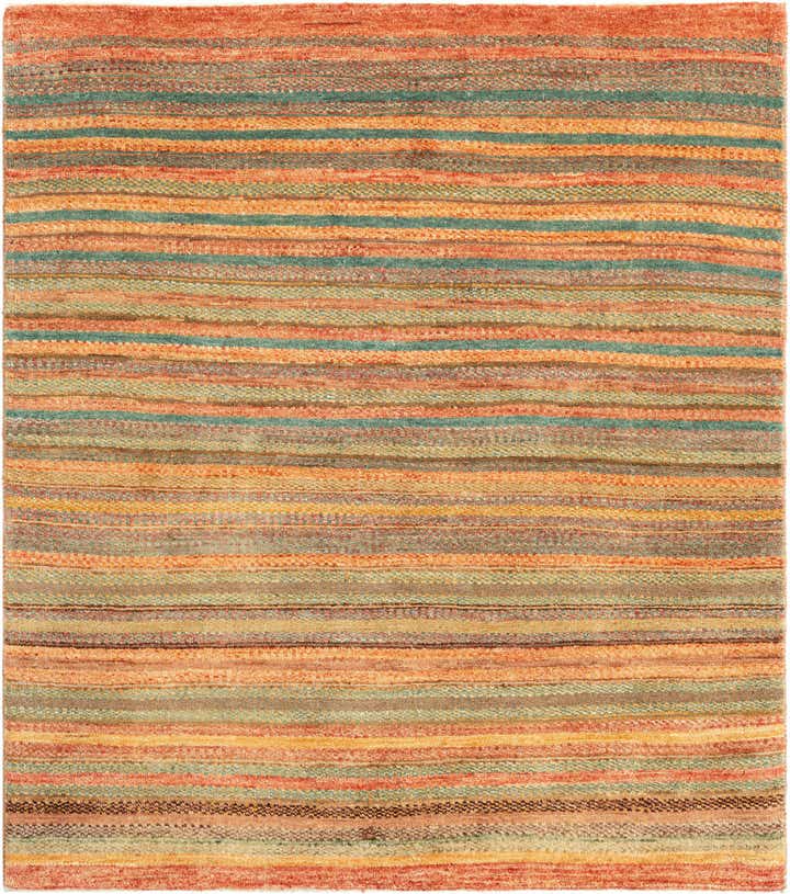 4' x 4' 8 Juma Wool Square Rug