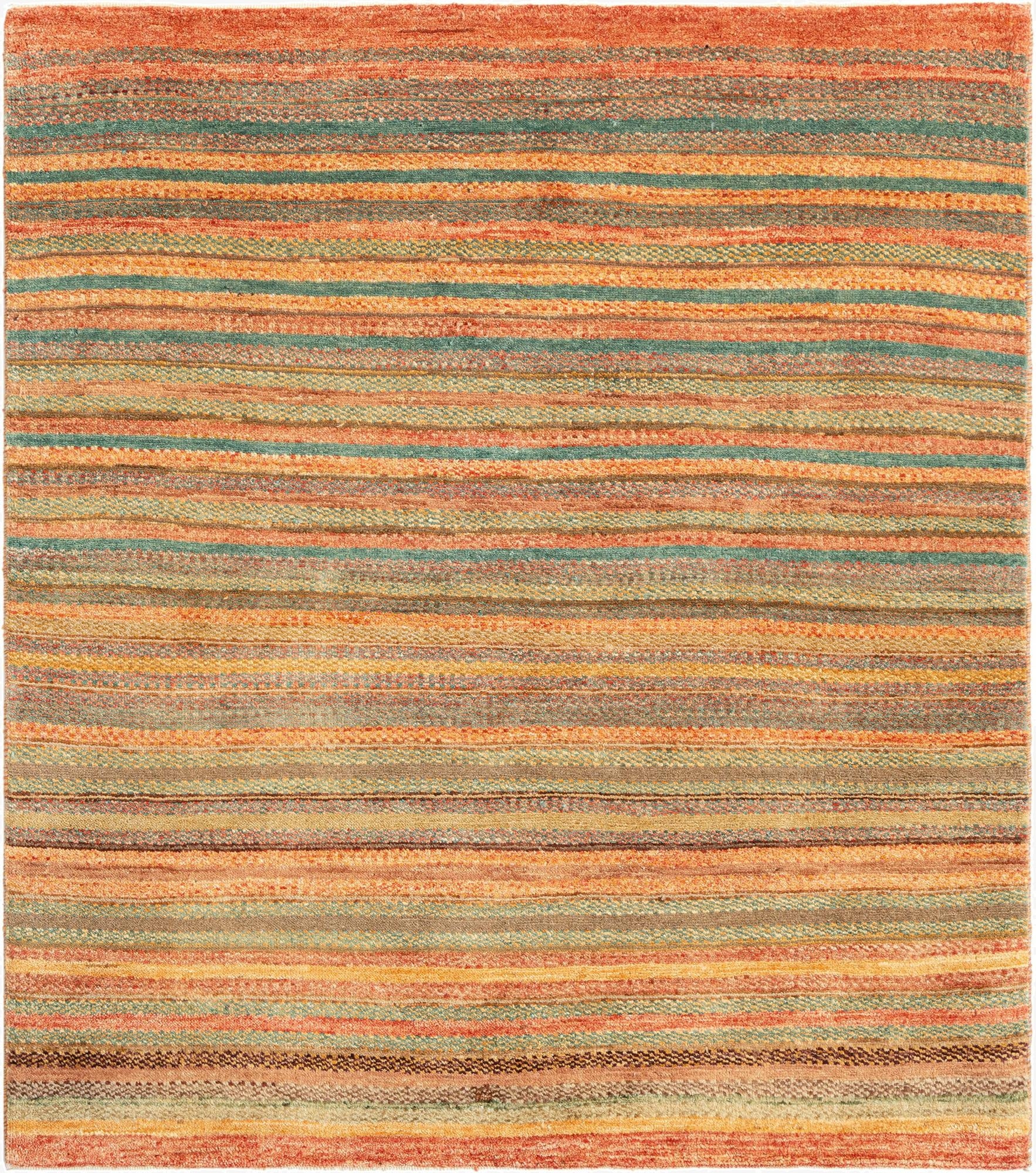 4' x 4' 8 Juma Wool Square Rug