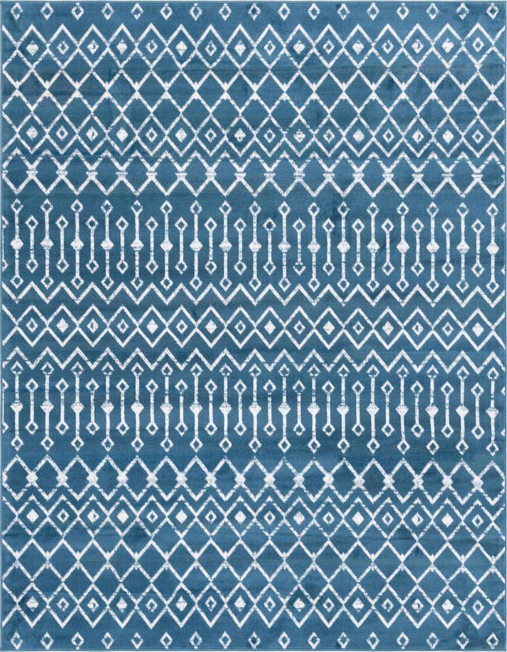 Detail image of 7' 10 x 7' 10 Kasbah Trellis Square Rug