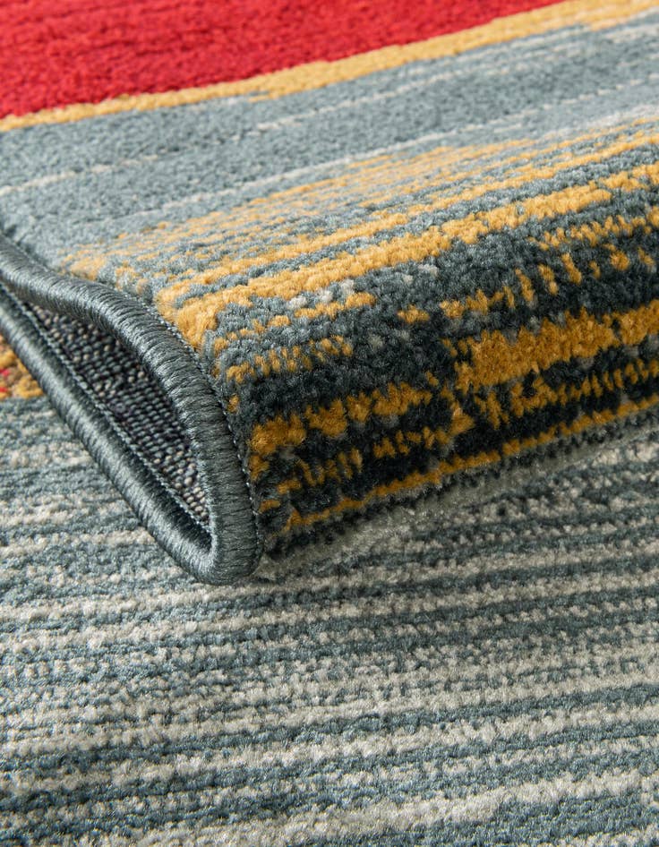 Detail image of 8' x 8' Kashkuli Gabbeh Square Rug