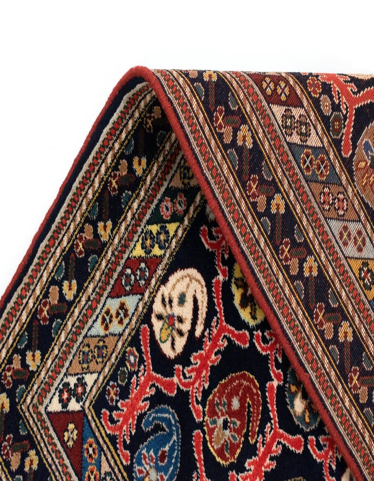 Detail image of 3' 5 x 3' 5  Hand Knotted Kashkuli Persian Square Rug