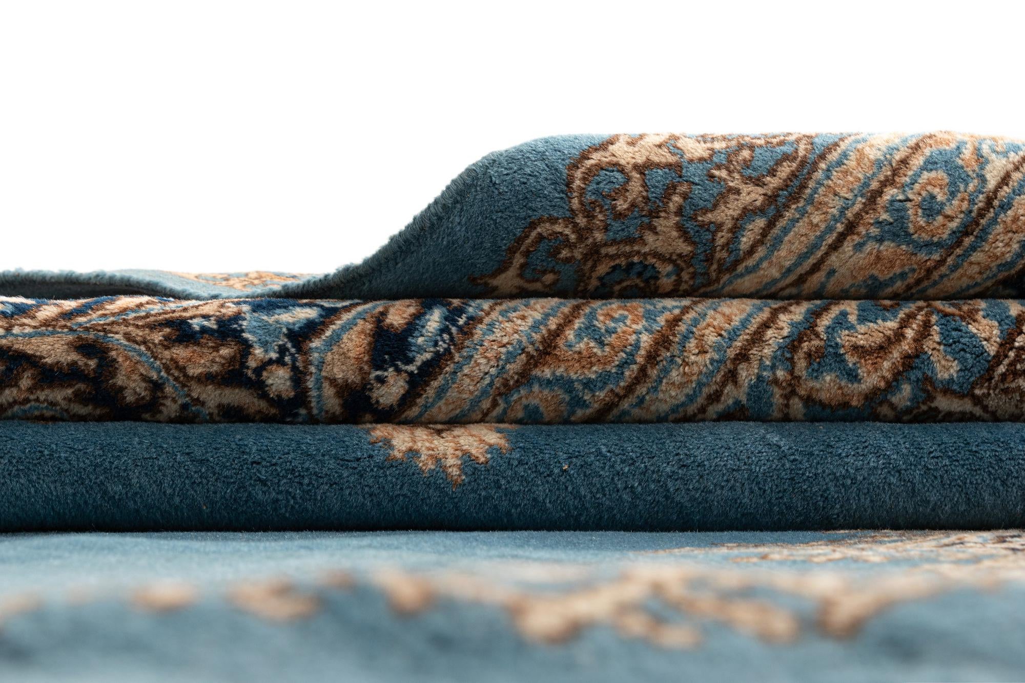 9' 6 x 9' 6 Kerman Wool Square Rug