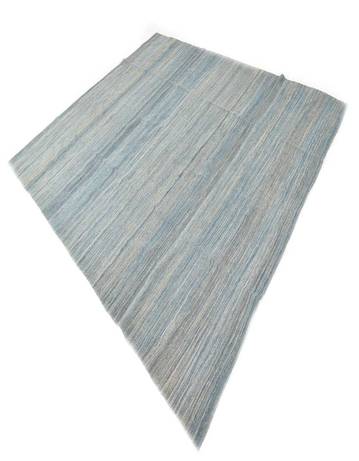 Detail image of 9' 2 x 9' 7  Hand Woven Kilim Modern Wool Square Rug