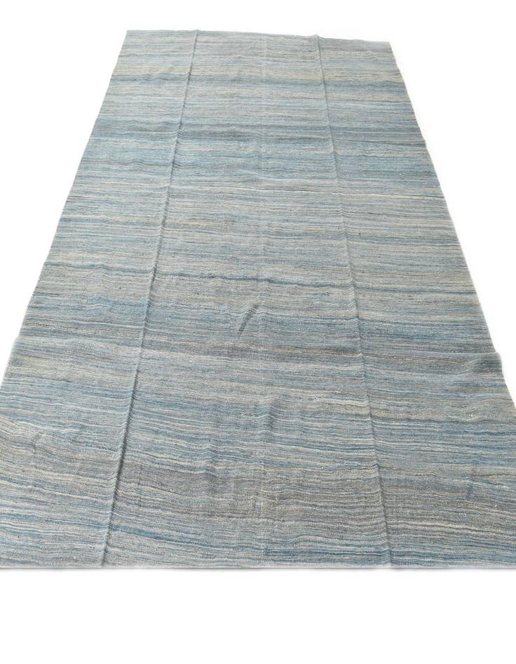 Detail image of 9' 2 x 9' 7  Hand Woven Kilim Modern Wool Square Rug