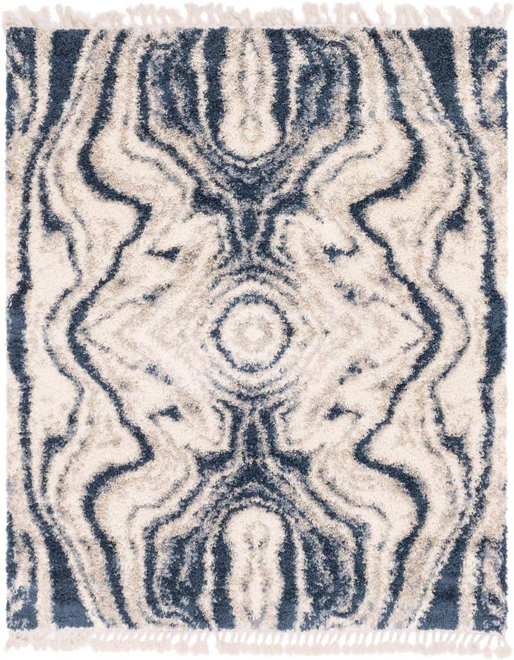 Detail image of 8' x 8' Lagom Shag Square Rug