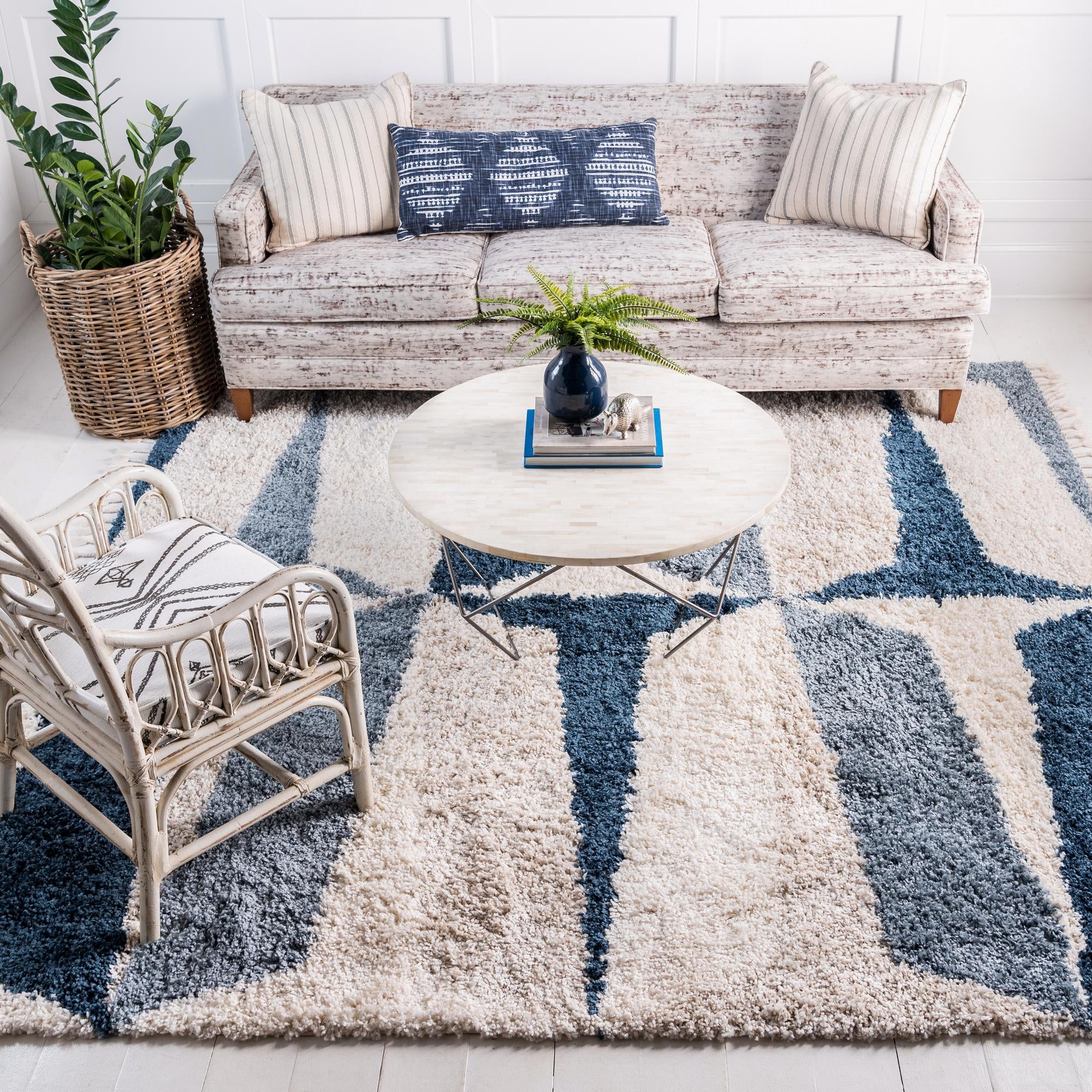 8' x 8' Lagom Shag Square Rug