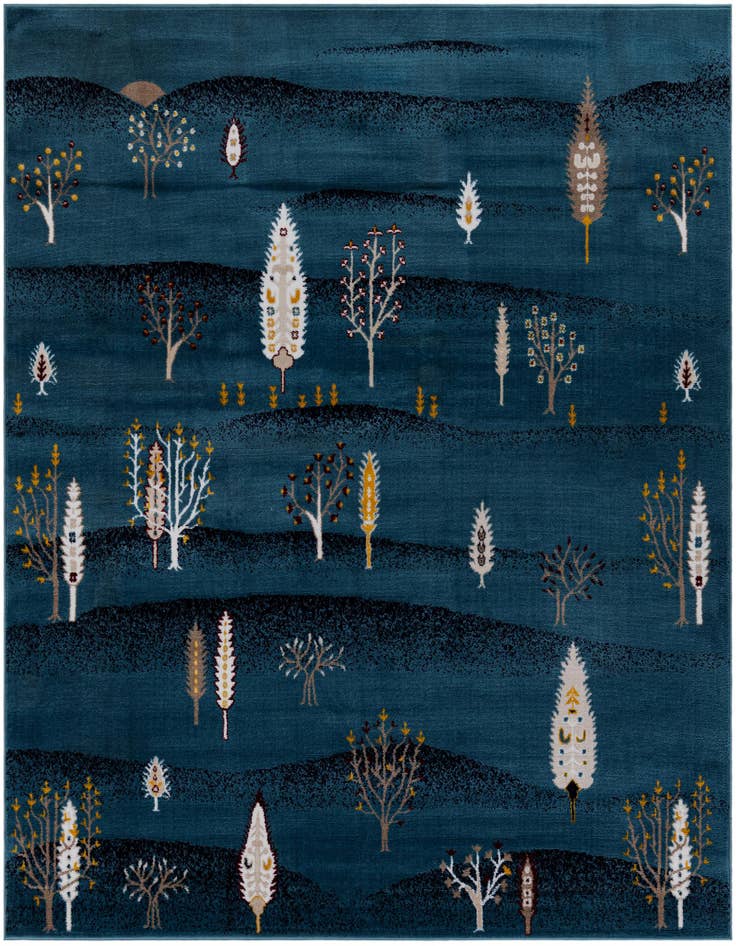 Detail image of 7' 10 x 7' 10 Laguna Square Rug