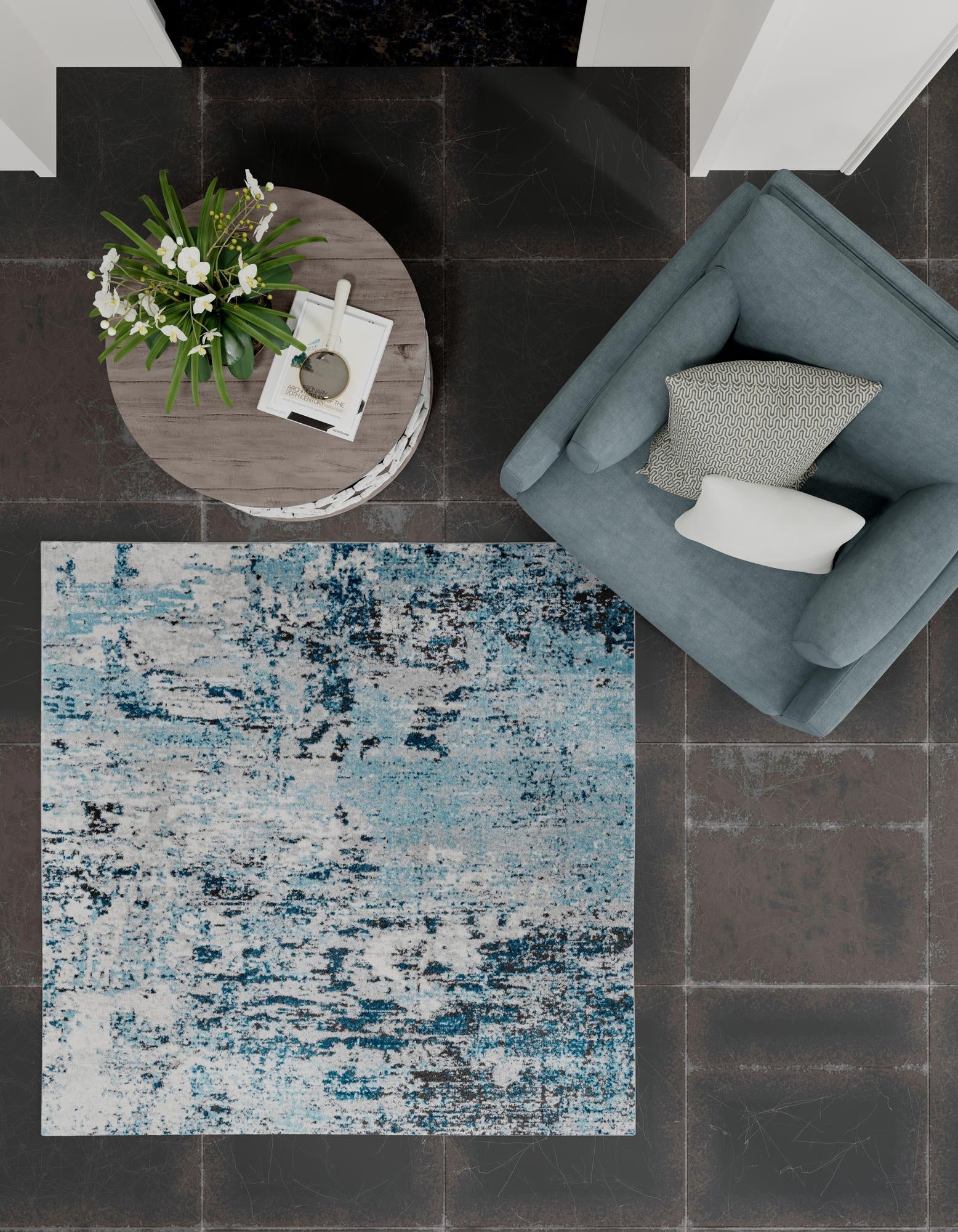 5' 3 x 5' 3 Leipzig Square Rug