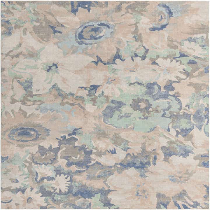 8' x 8' Lotus Square Rug