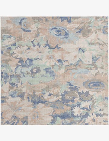 6' x 6' Lotus Square Rug