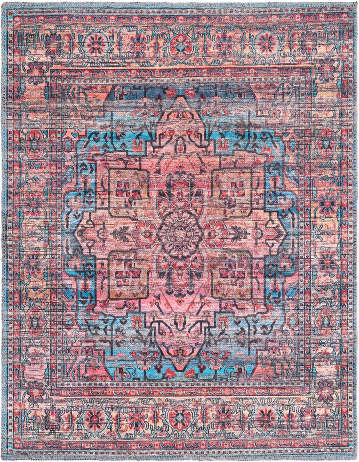 Detail image of 3' 3 x 3' 3 Washable Maahru Square Rug