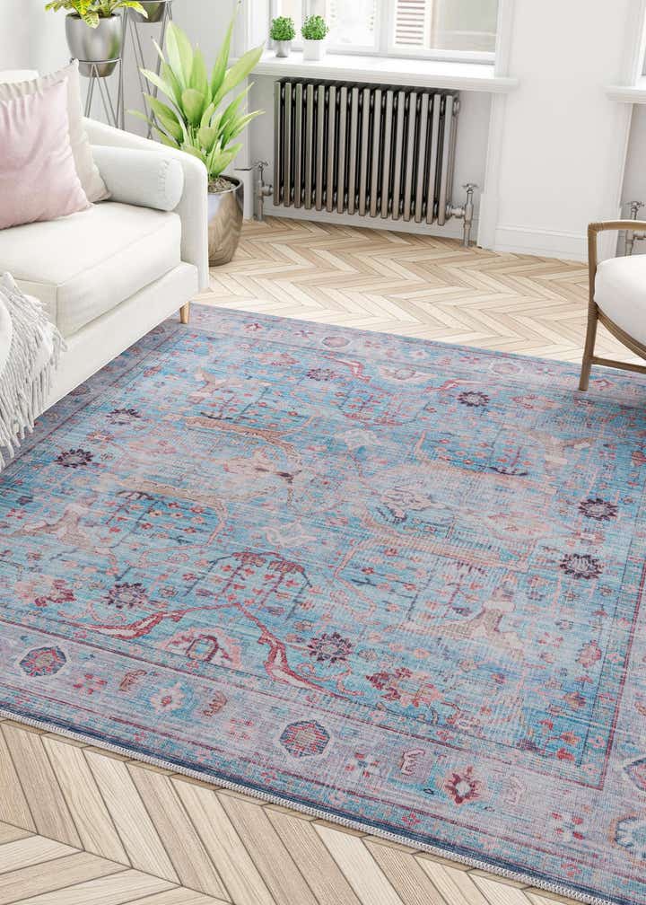 10' 6 x 10' 6 Washable Maahru Square Rug