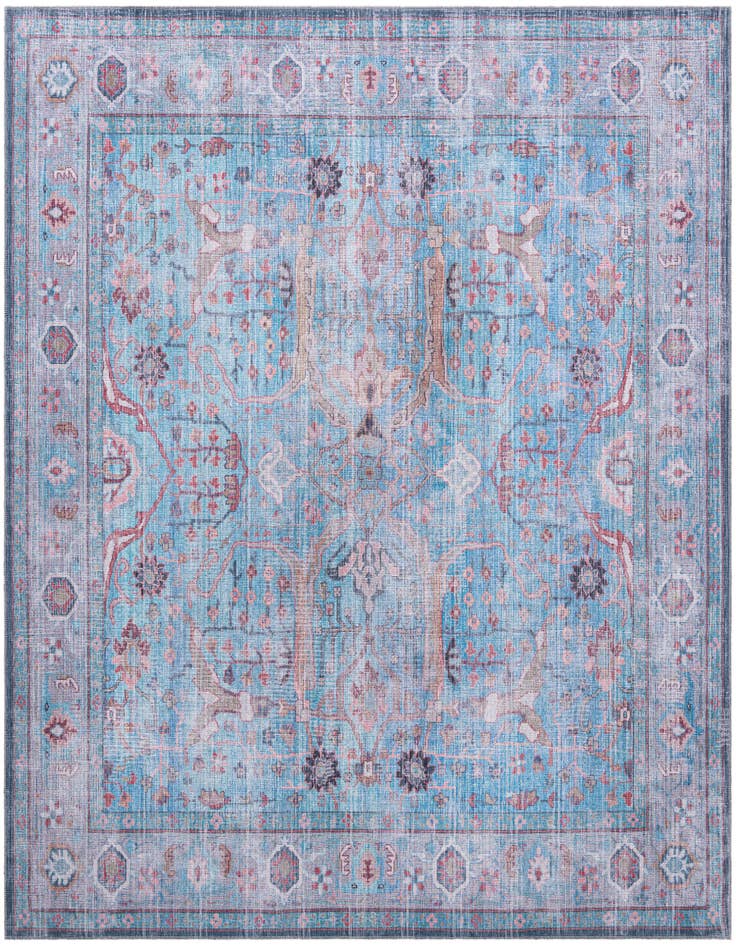 Detail image of 10' 6 x 10' 6 Washable Maahru Square Rug