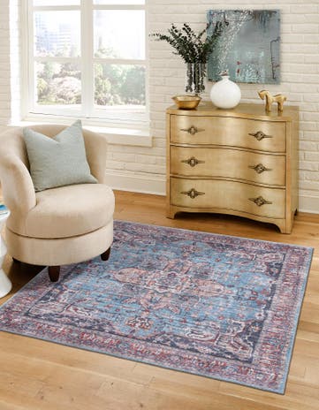 125cm x 125cm Maahru Square Rug