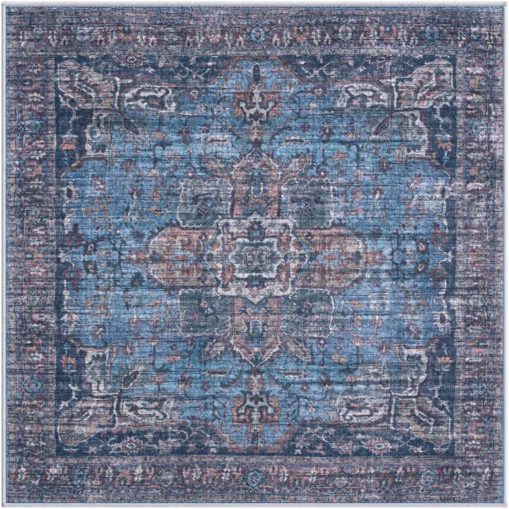 125cm x 125cm Maahru Alfombra Cuadrado