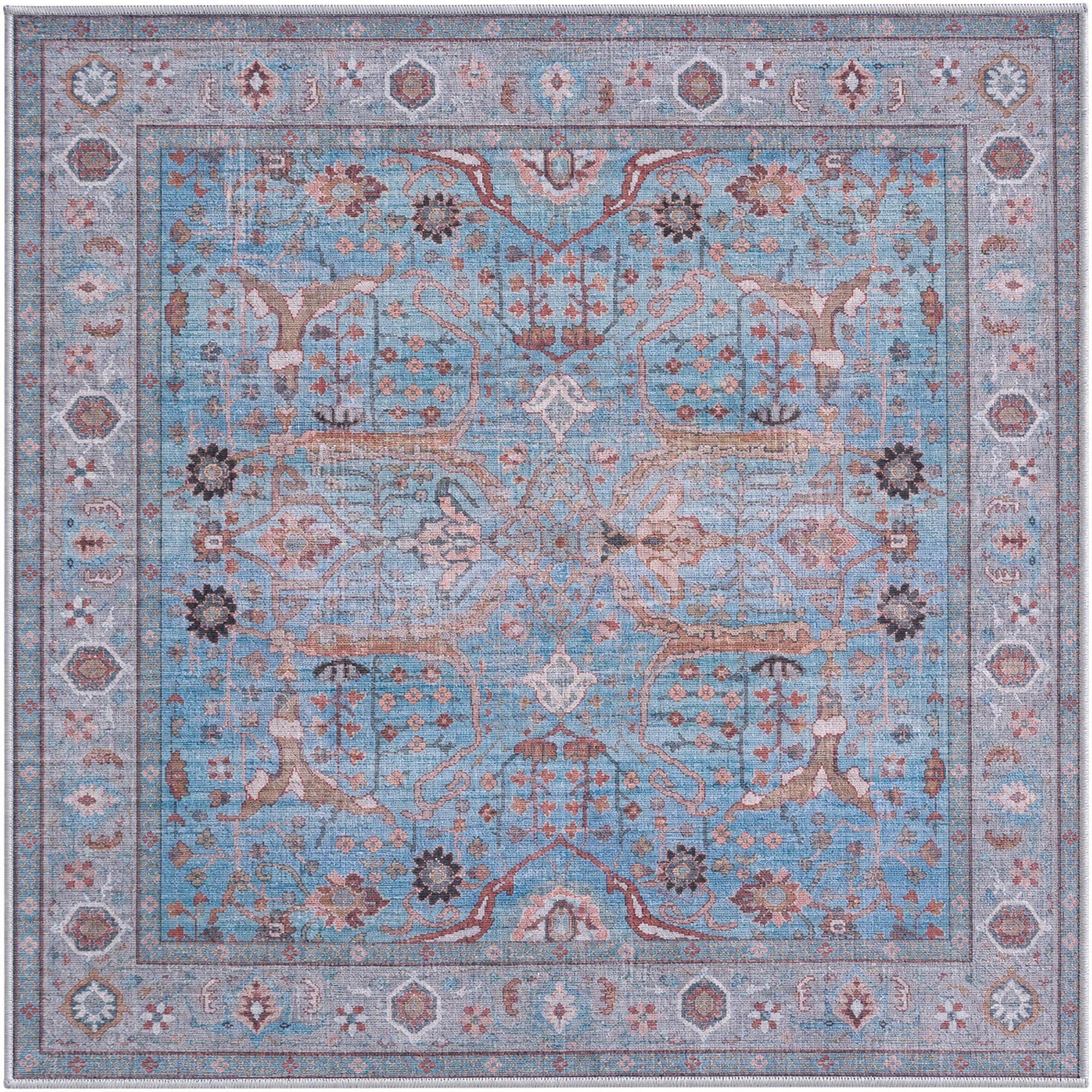 125cm x 125cm Maahru Square Rug