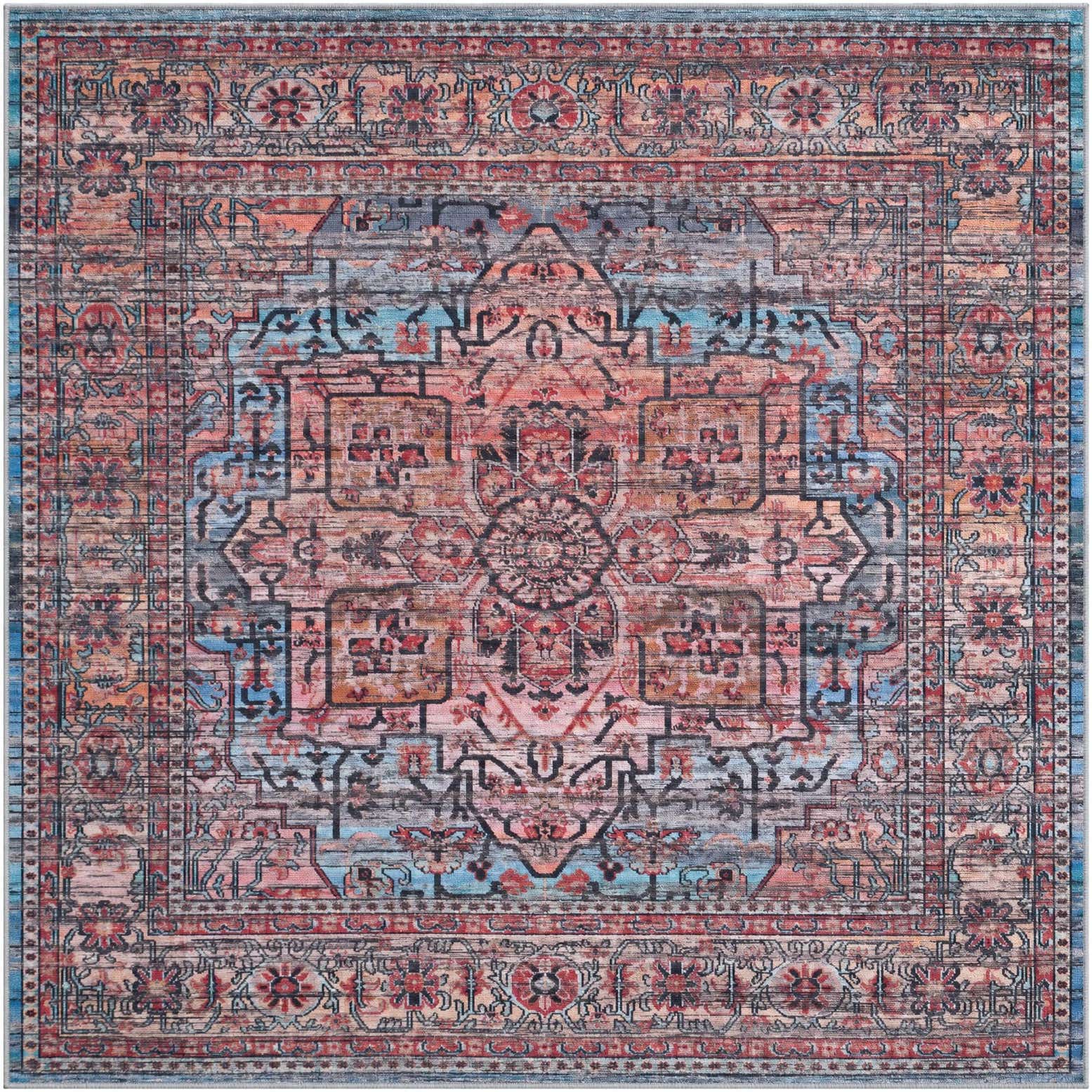 6' x 6' Maahru Square Rug