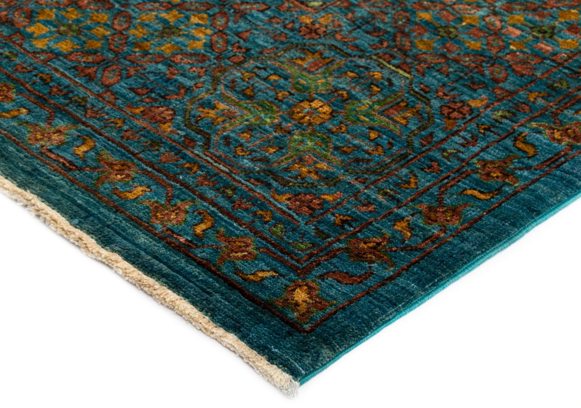 8' x 8' 1 Mamluk Wool Square Rug