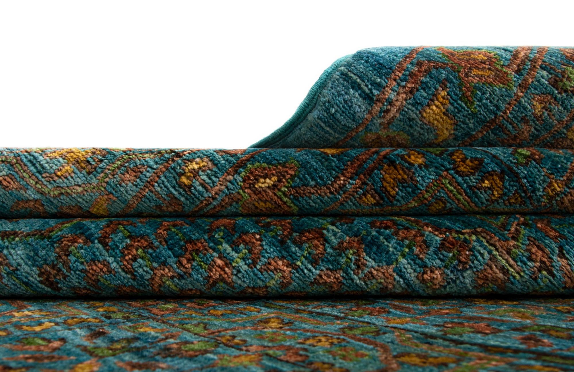 8' x 8' 1 Mamluk Wool Square Rug