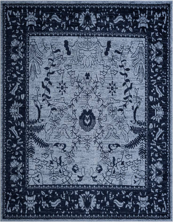 Detail image of 7' 10 x 7' 10 Miranda Square Rug