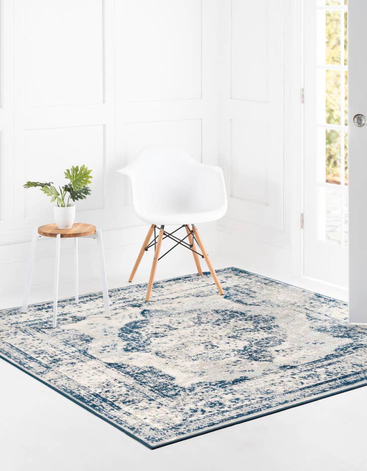 Detail image of 6' x 6' Monte Carlo Square Rug