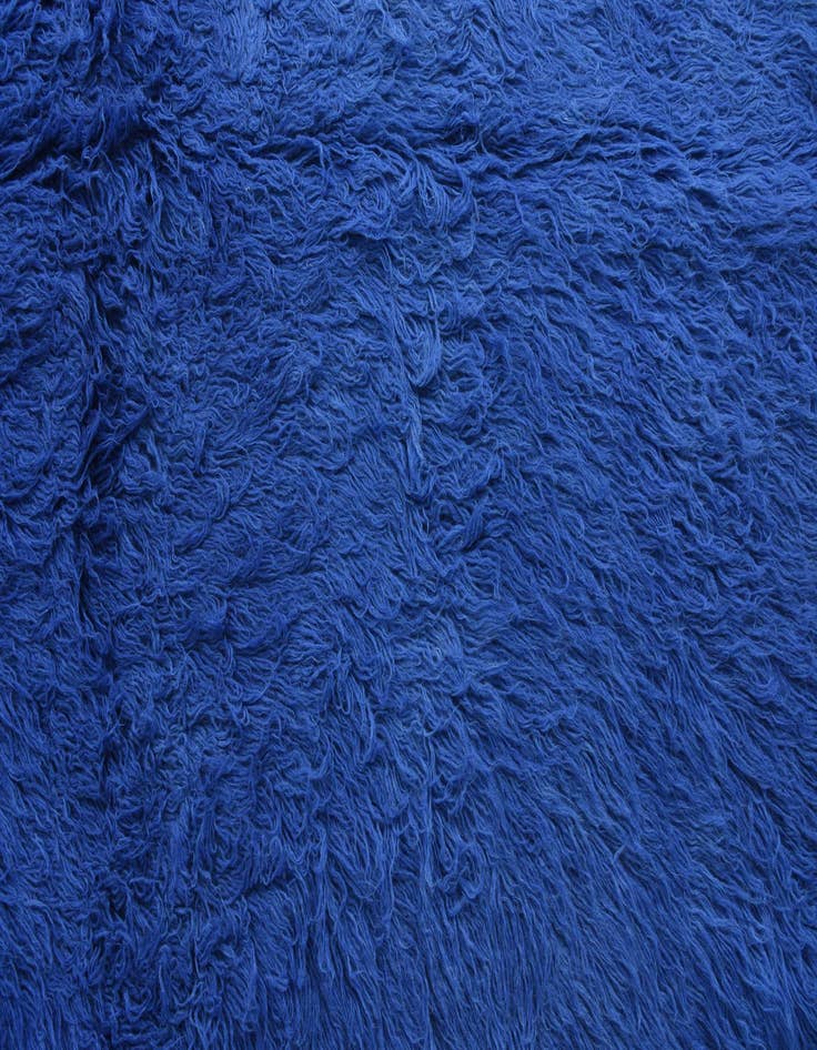 Detail image of 6' 9 x 6' 9  Hand Knotted Moroccan Wool Square Rug