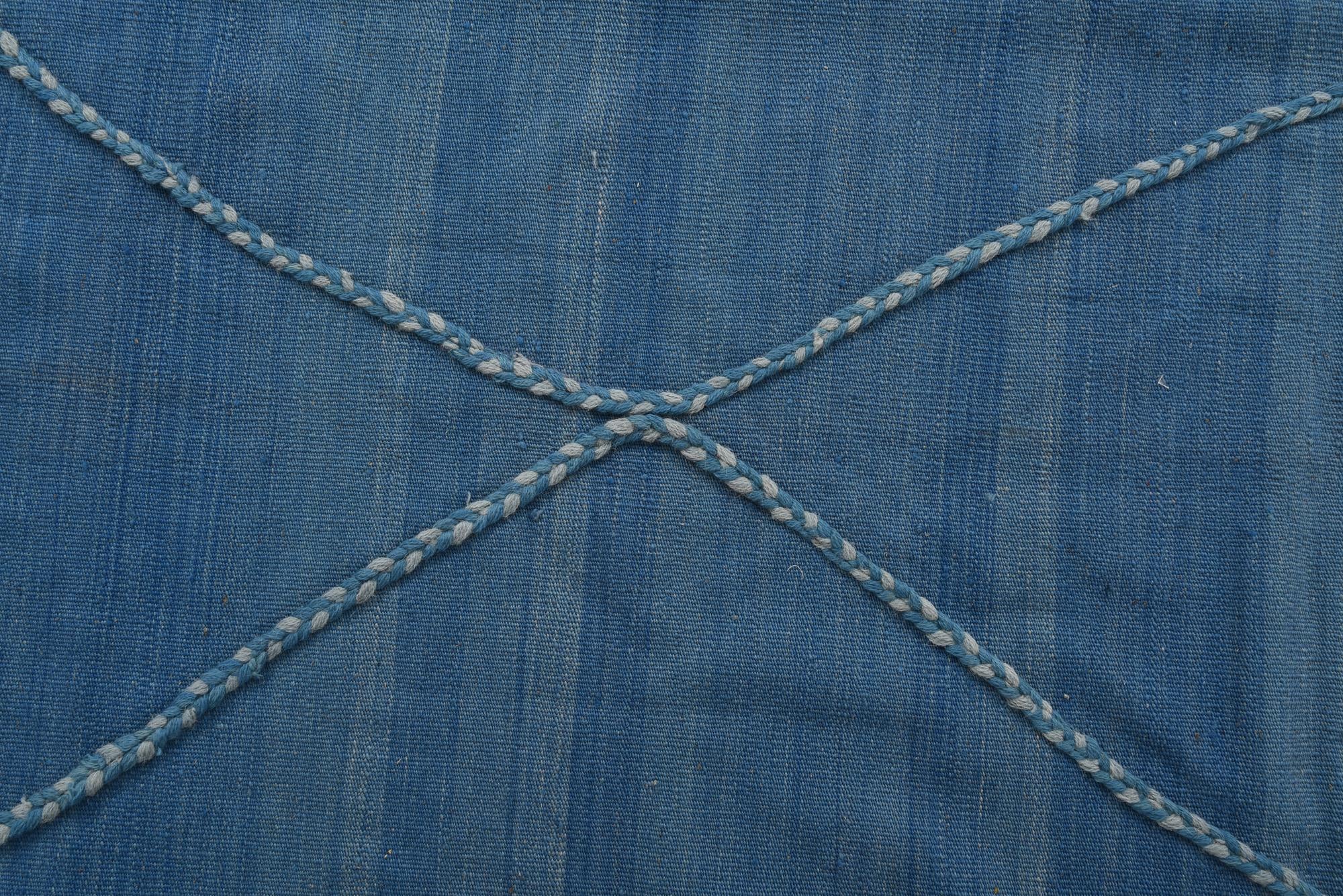 9' 7 x 9' 8 Hand Knotted Moroccan Wool Square Rug