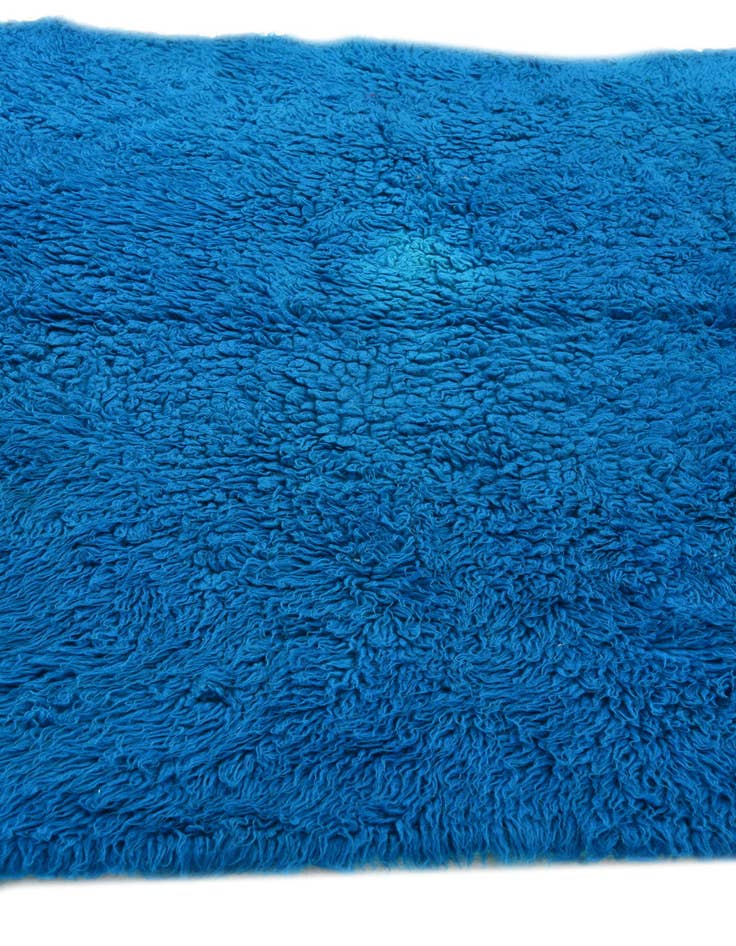 Detail image of 5' 7 x 6'  Hand Knotted Moroccan Wool Square Rug