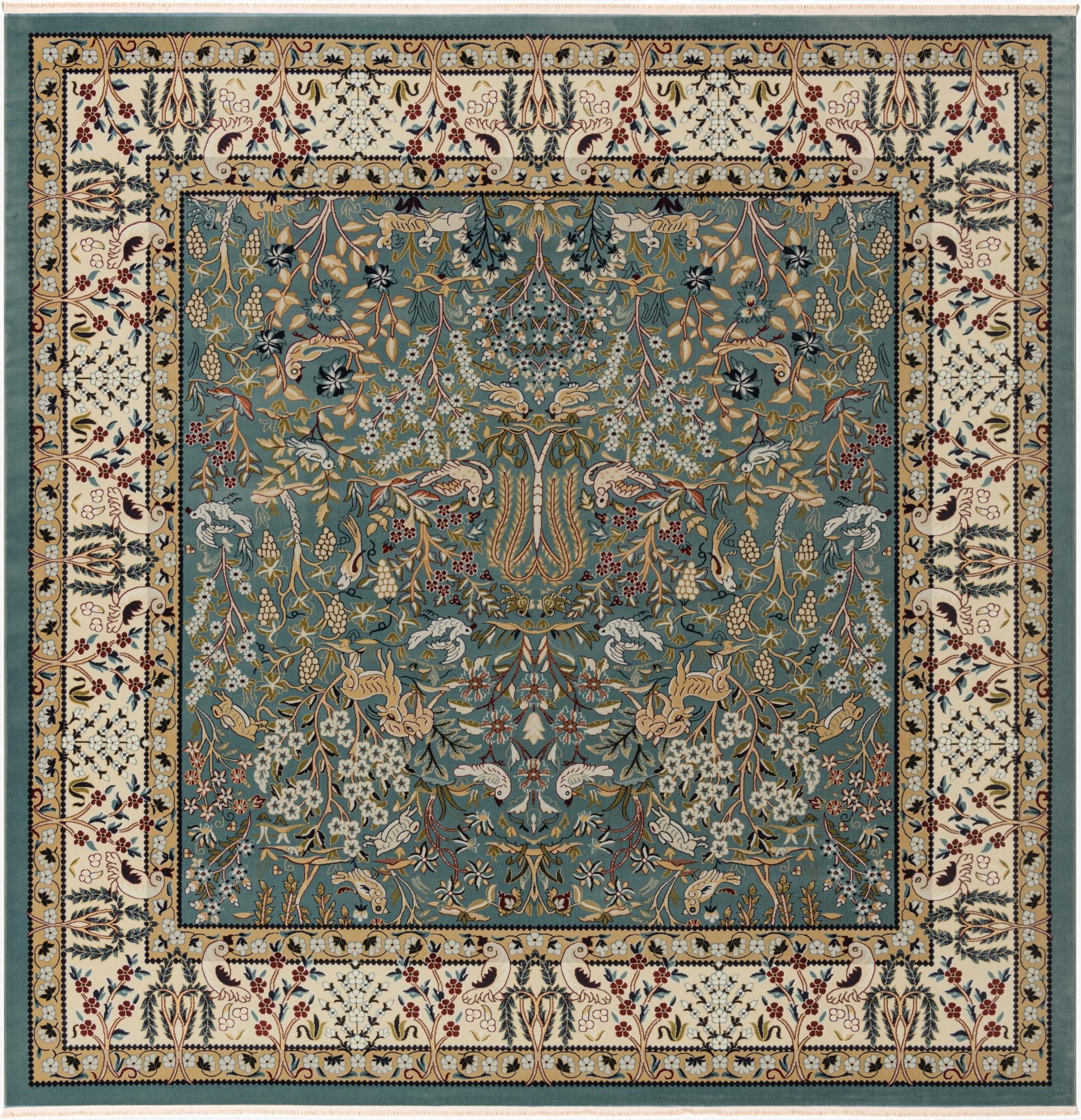 Primary image 10' x 10' Nain Design Square Rug