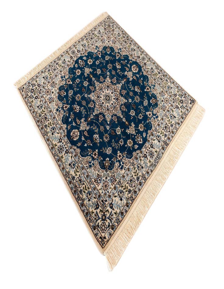 Detail image of 3' 6 x 3' 6 Nain Square Rug