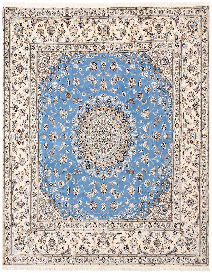 Detail image of 8' 3 x 8' 5 Nain Square Rug