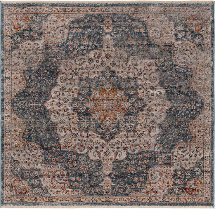 Detail image of 5' 3 x 5' 3 Newport Square Rug