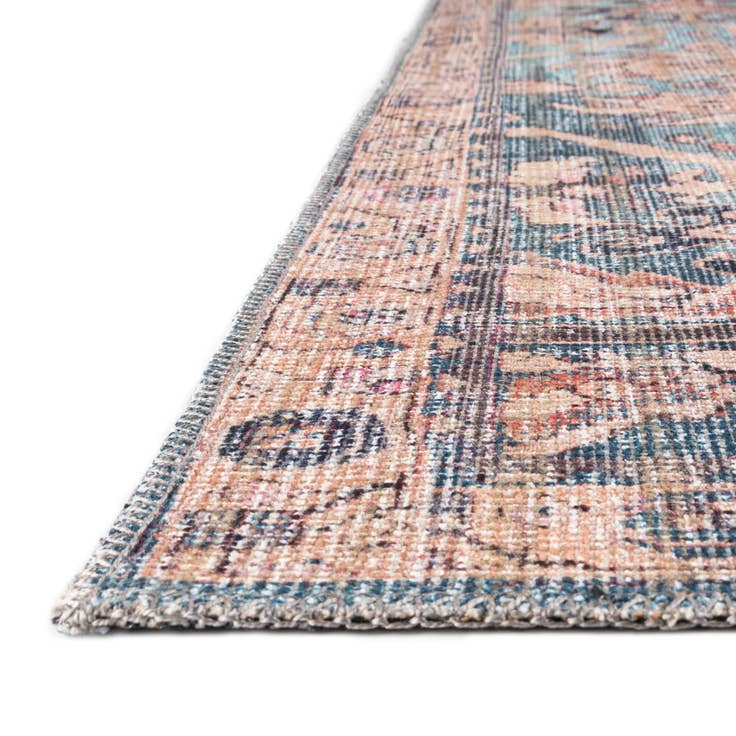 Detail image of 7' 3 x 7' 3 Washable Nostalgia Square Rug