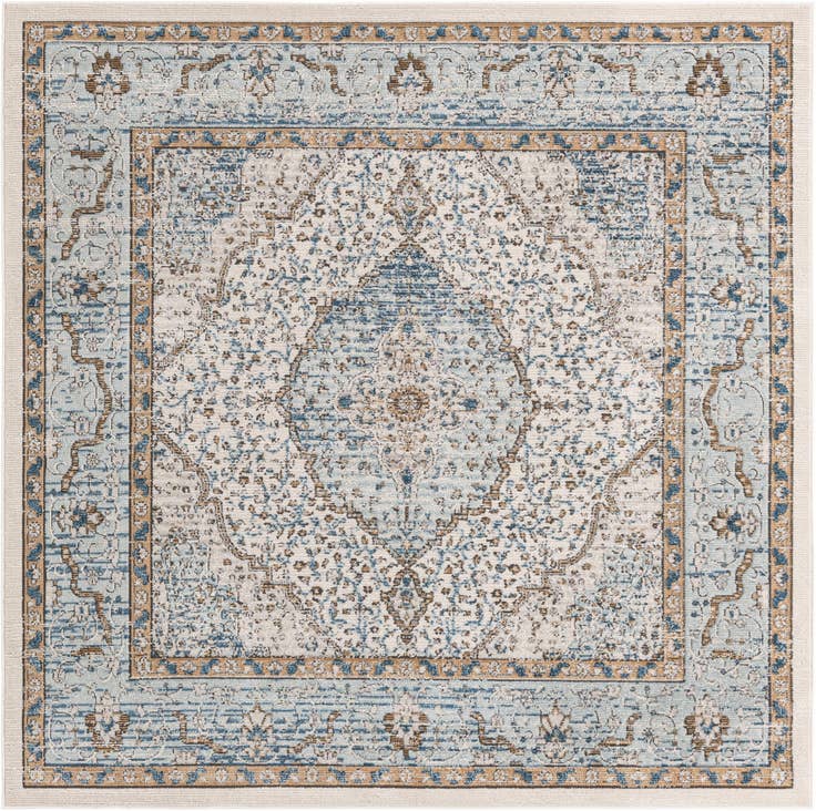 Detail image of 7' x 7' Nyla Square Rug