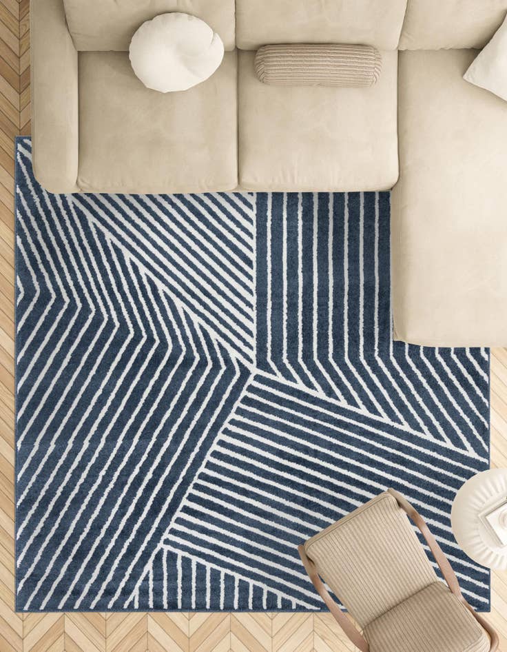 Detail image of 10' x 10' Oslo Square Rug