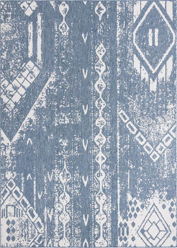 13' x 13' Easy-Clean Bohemian Indoor / Outdoor Square Rug