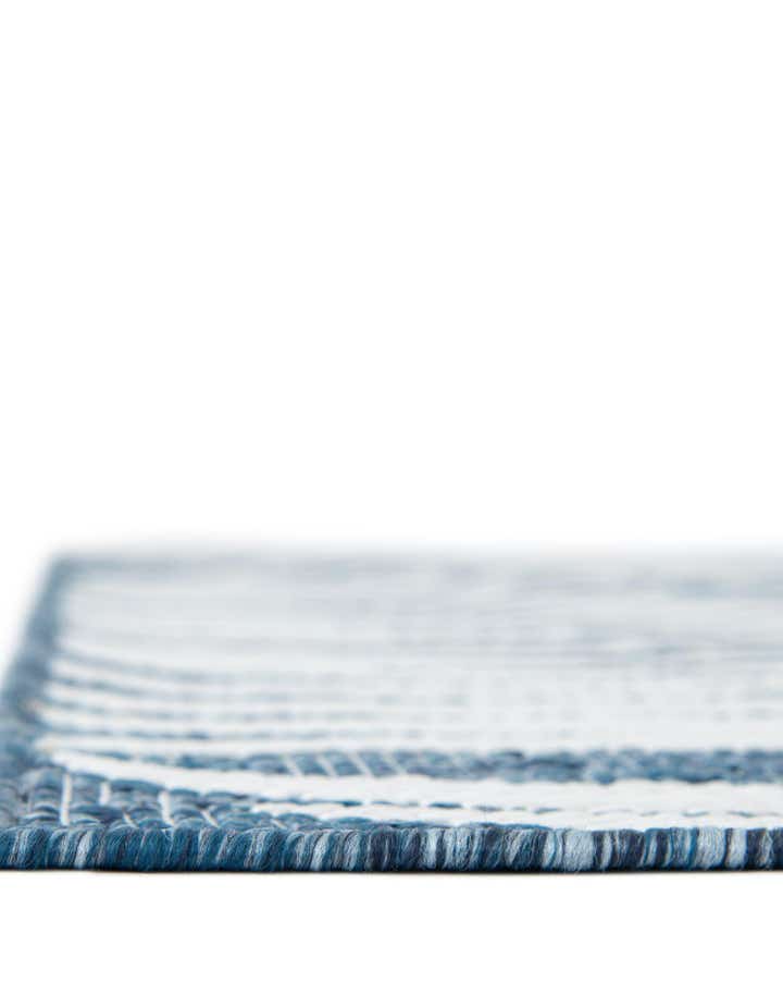 13' x 13' Easy-Clean Botanical Indoor / Outdoor Square Rug