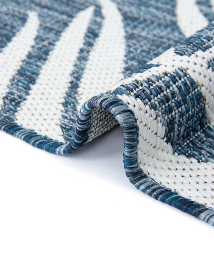 13' x 13' Easy-Clean Botanical Indoor / Outdoor Square Rug