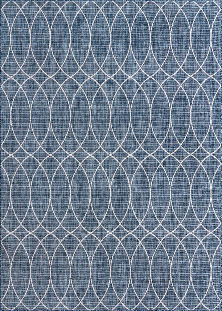 10' x 10' Easy-Clean Lattice Indoor / Outdoor Square Rug