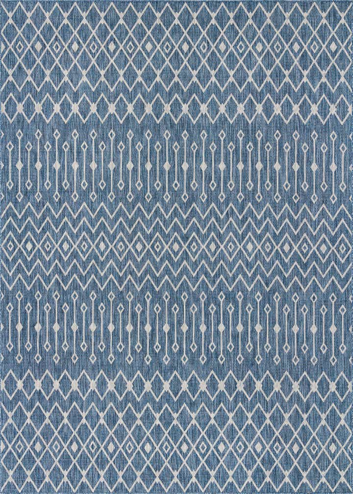 13' x 13' Easy-Clean Lattice Indoor / Outdoor Square Rug