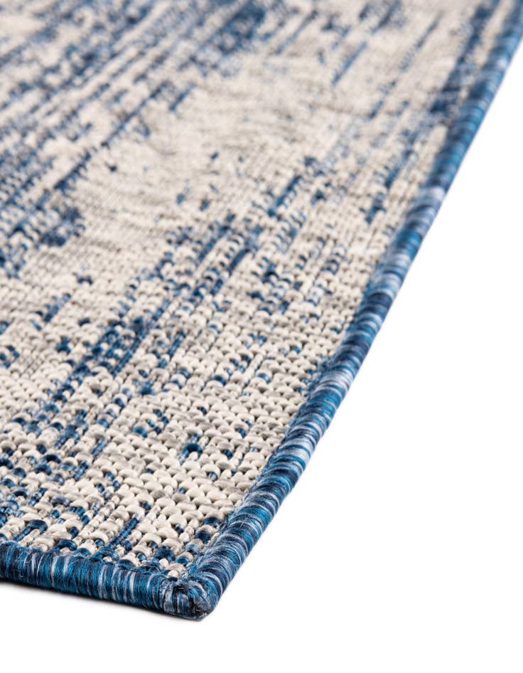 Detail image of 10' x 10' Easy-Clean Modern Indoor / Outdoor Square Rug