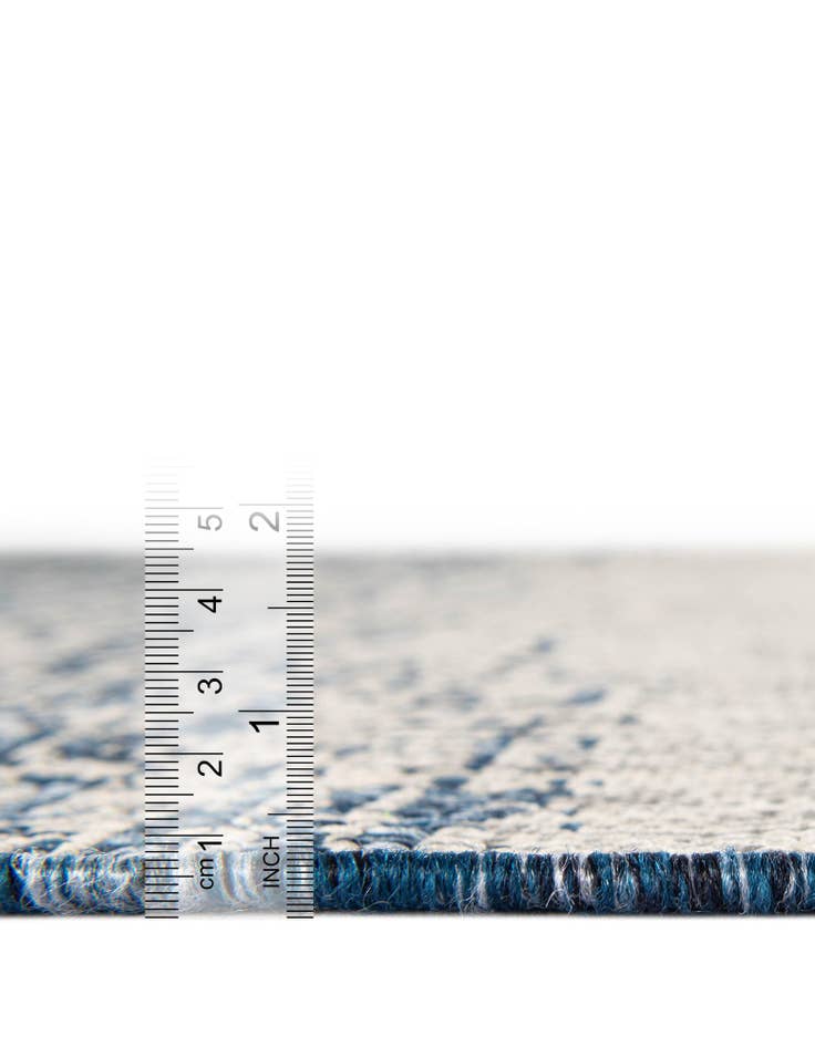 Detail image of 10' 8 x 10' 8 Easy-Clean Modern Indoor / Outdoor Square Rug