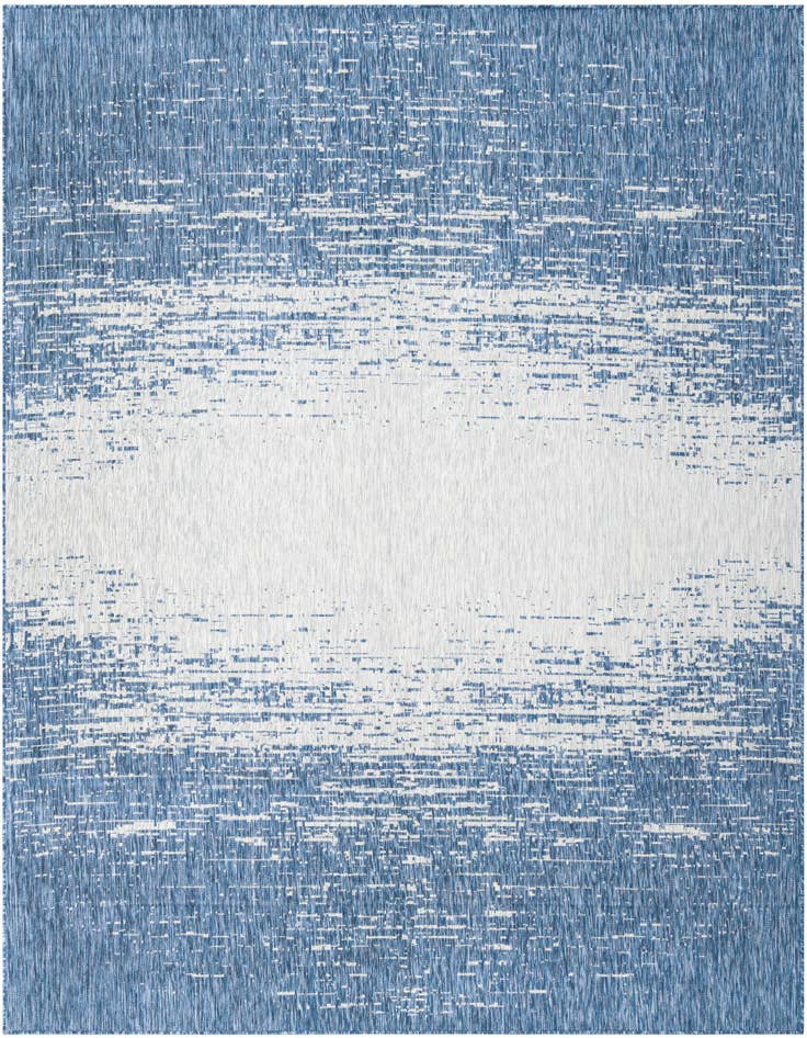 Detail image of 10' 8 x 10' 8 Easy-Clean Modern Indoor / Outdoor Square Rug