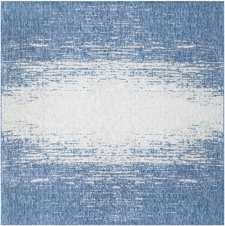 Detail image of 10' 8 x 10' 8 Easy-Clean Modern Indoor / Outdoor Square Rug