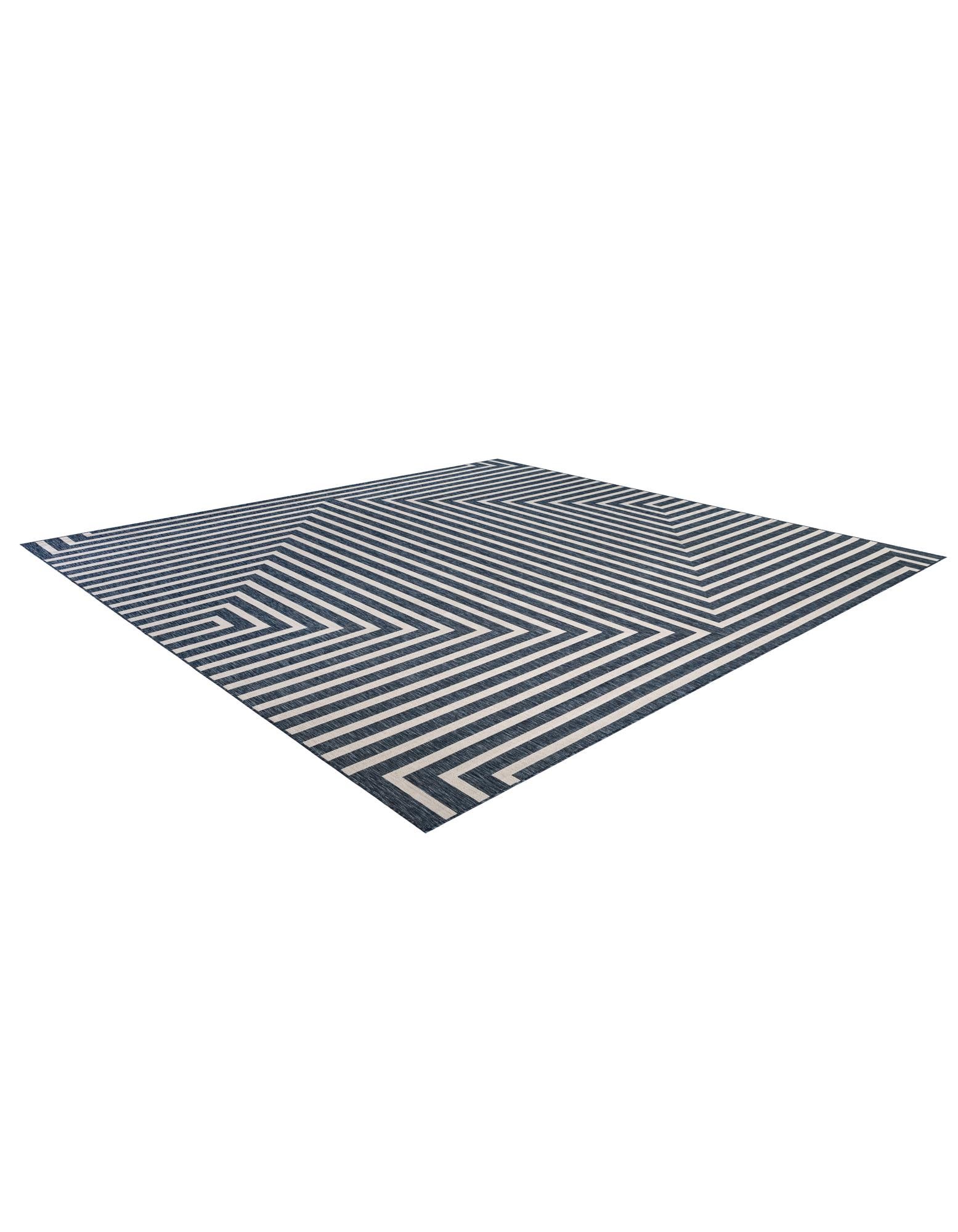 13' x 13' Easy-Clean Modern Indoor / Outdoor Square Rug
