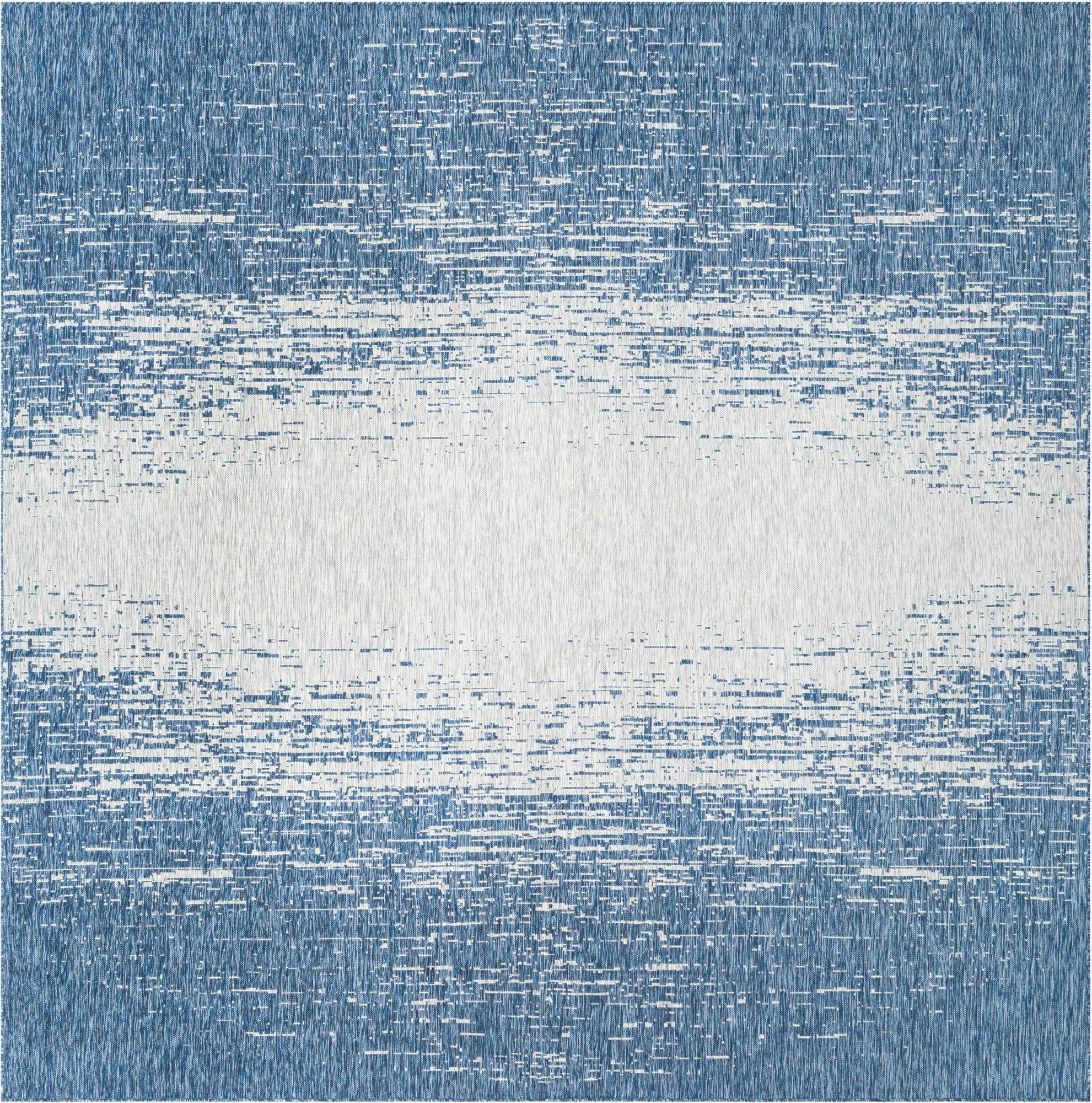 13' x 13'  Washable Modern Indoor / Outdoor Square Rug